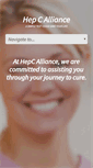 Mobile Screenshot of hepcalliance.org